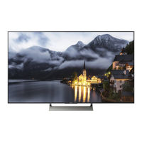 Sony BRAVIA XBR-75X850E Guía De Referencia