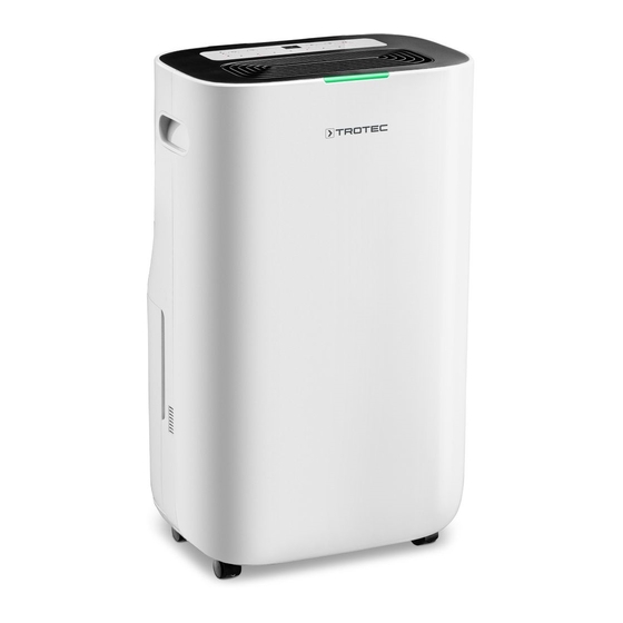 Trotec TTK 70 HEPA Manual De Instrucciones