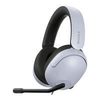 Sony INZONE H3 Guia De Ayuda