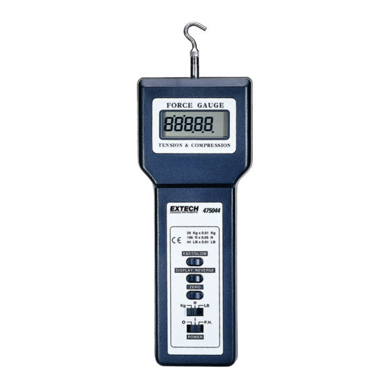 Extech Instruments 475040 Manual De Instrucciones