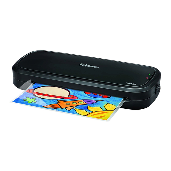 Fellowes L80-A4 Manual Del Usario