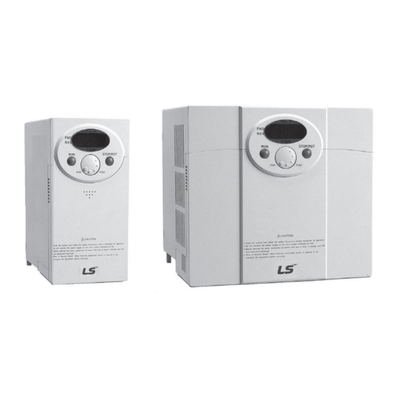 LS Industrial Systems SV-iC5 Manual De Usuario