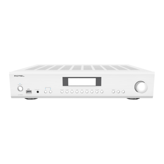 Rotel A14MKII Manual De Instrucciones