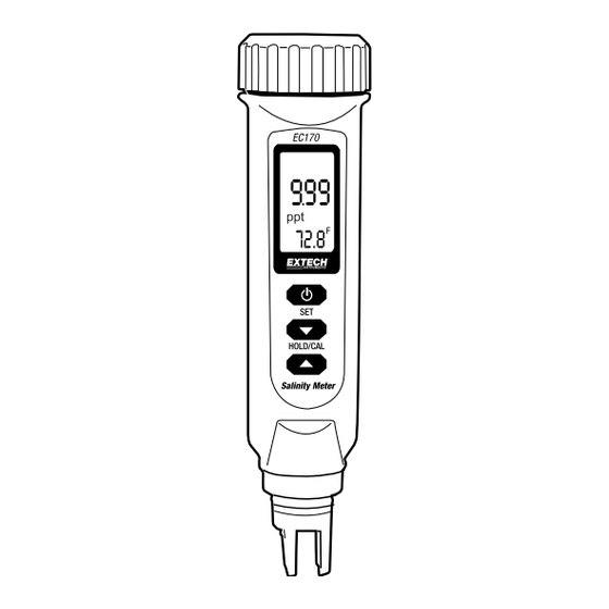 Extech Instruments EC170 Guia Del Usuario