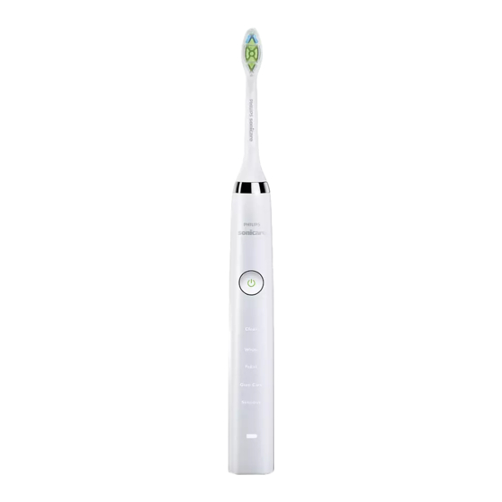 Philips sonicare DiamondClean Manual De Usario