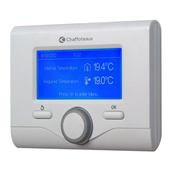 CHAFFOTEAUX EXPERT CONTROL Instrucciones De Instalacion Y Uso