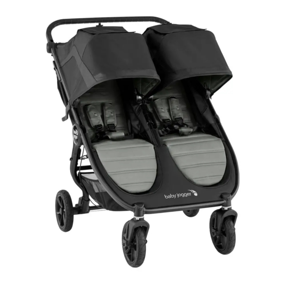 Baby Jogger city mini GT2 double Instrucciones Del Ensamblaje