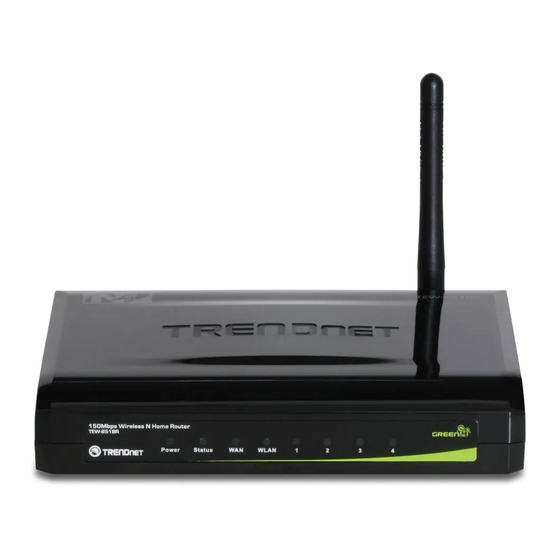 TRENDnet TEW-651BR Guía De Instalación Rápida