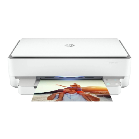 HP ENVY 6000 Serie Cómo Empezar