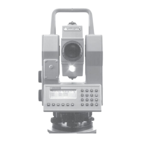 Geodimeter System 600 Manual Del Usuario