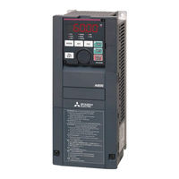 Mitsubishi Electric FR-A800 Manual Introductorio