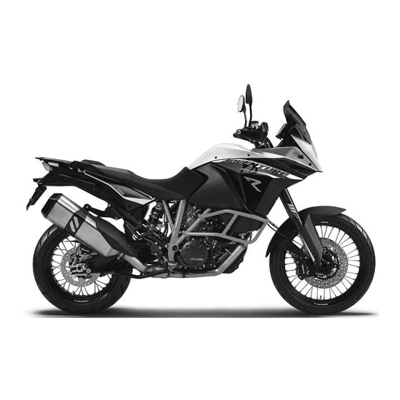 KTM 1190 Adventure R EU 2014 Manual De Instrucciones