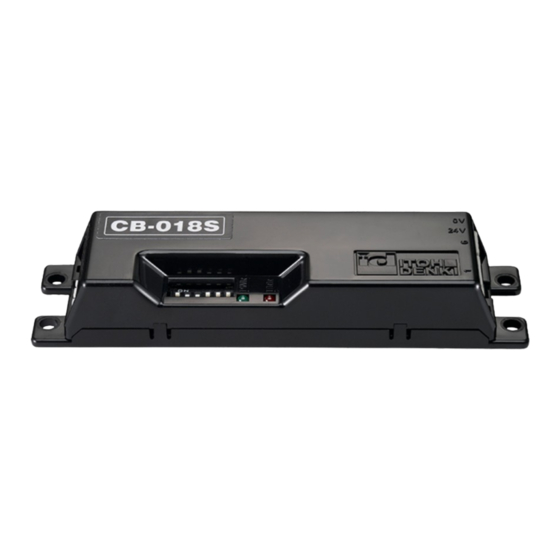 ITOH DENKI CB018 S Manual De Usuario