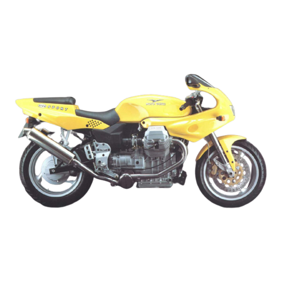 MOTO GUZZI V10 Centauro Manual Del Usuario