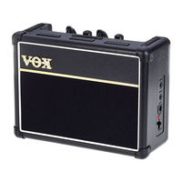 VOX Amplification AC2 RhythmVOX Bass Manual Del Usuario