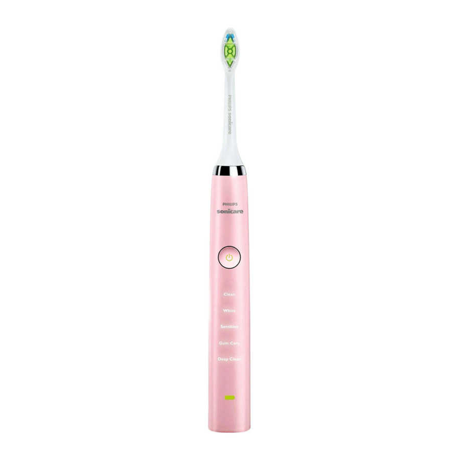 Philips Sonicare DiamondClean HX9392/08 Guia De Inicio Rapido