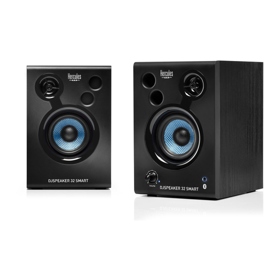 Hercules DJspeaker 32 Smart Manuales