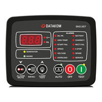 Datakom DKG-207 Manual Del Usuario