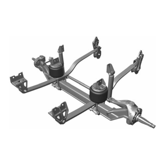 Hendrickson 60961-009 Manual De Instrucciones