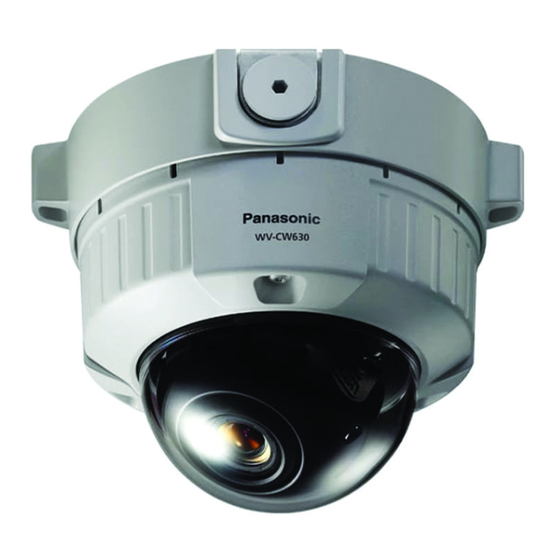 Panasonic WV-CW630G Guia De Instalacion