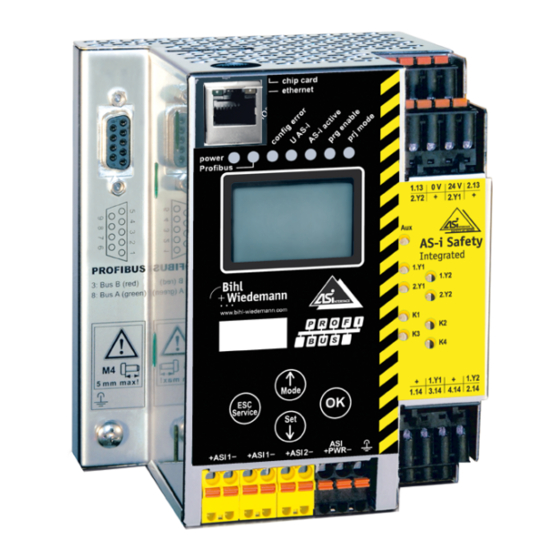 bihl+Wiedemann BWU2598 Manuales