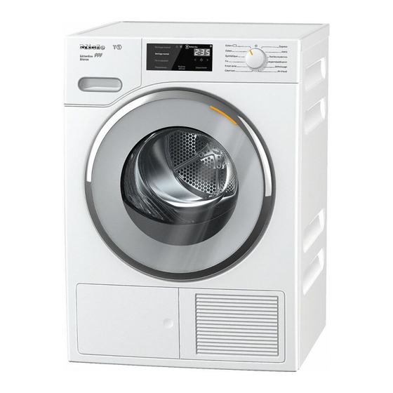 Miele TWF 505 WP EditionEco Silence Manuales