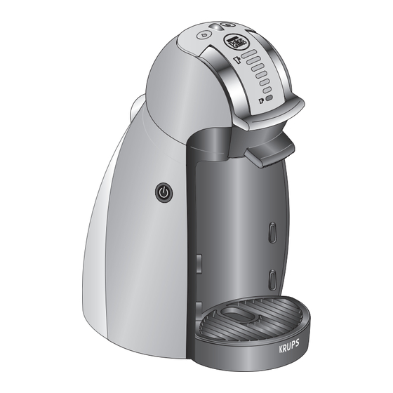 Nescafe Dolce Gusto Krups Manual De Usuario