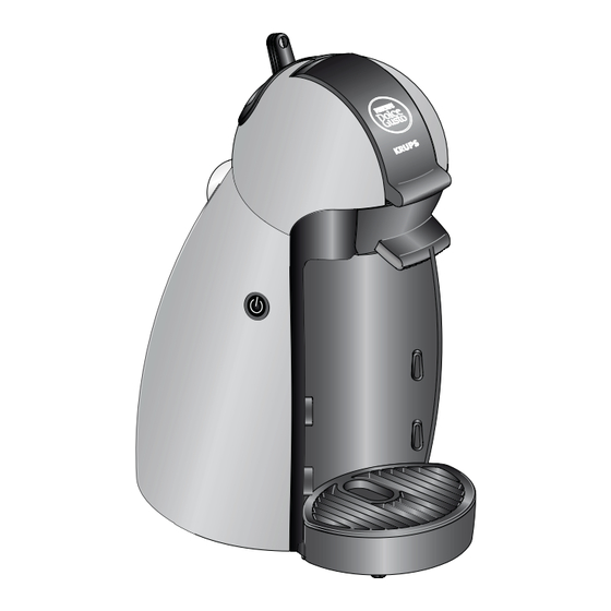 Nescafe DOLCE GUSTO KRUPS Manual De Usuario