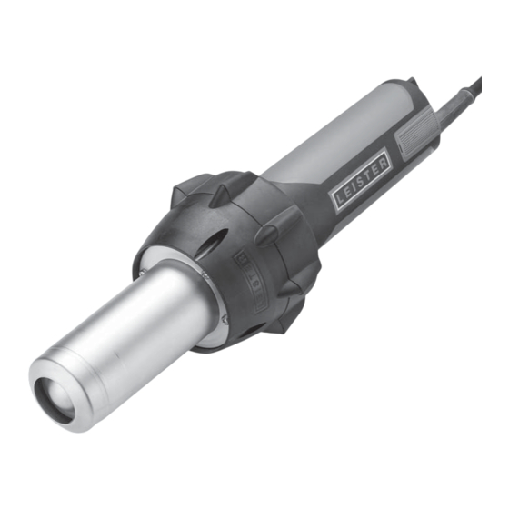 Leister ELECTRON ST Manual Del Usuario