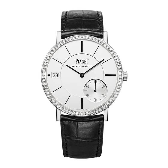 Piaget 1205P Manual Del Usuario