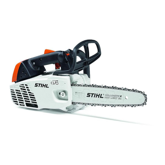 Stihl MS 192 T Manual De Instrucciones