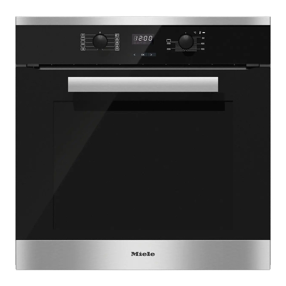 Miele H2561BP Instrucciones De Manejo Y Montaje
