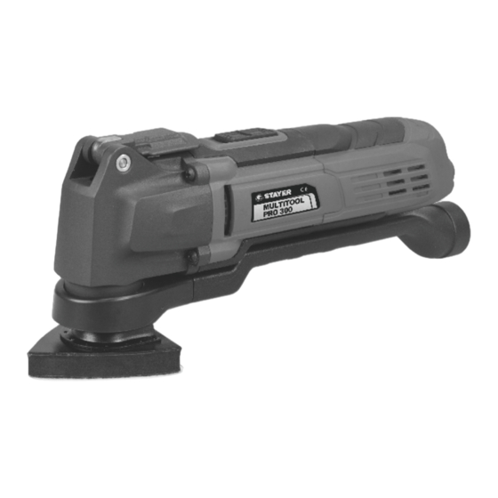 stayer MULTITOOL PRO 300 Manual De Instrucciones