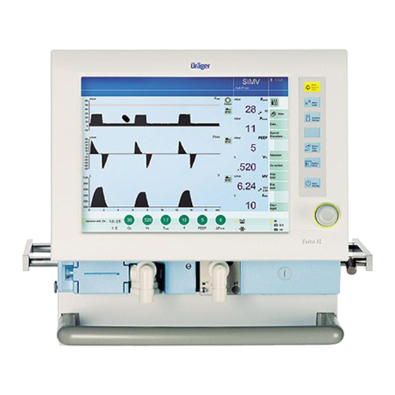 Dräger EvitaXL Manuales