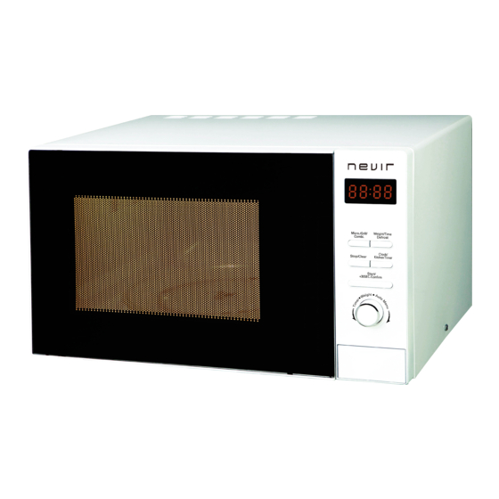 Nevir NVR-6230 MDG23 Manual De Instrucciones