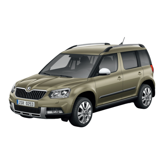 Skoda Yeti 2015 Manual De Instrucciones