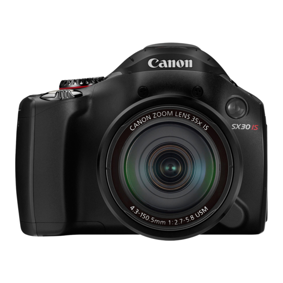 Canon PowerShot SX30 IS Guia Del Usuario