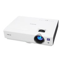 Sony VPL-DX127 Manual De Referencia Rápida