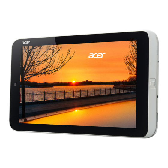 Acer Iconia W3 Manual De Usuario