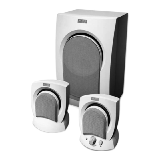 Altec Lansing AVS300 Guia Del Usuario