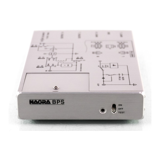 Nagra BPS Manuales