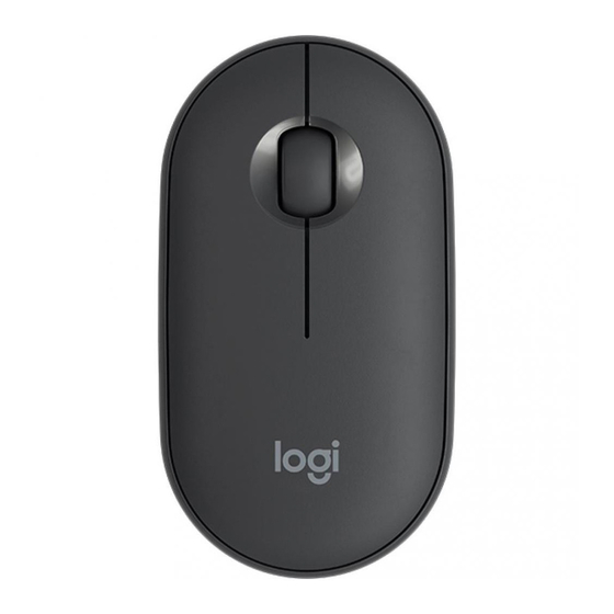 Logitech PEBBLE M350 Manual De Usuario