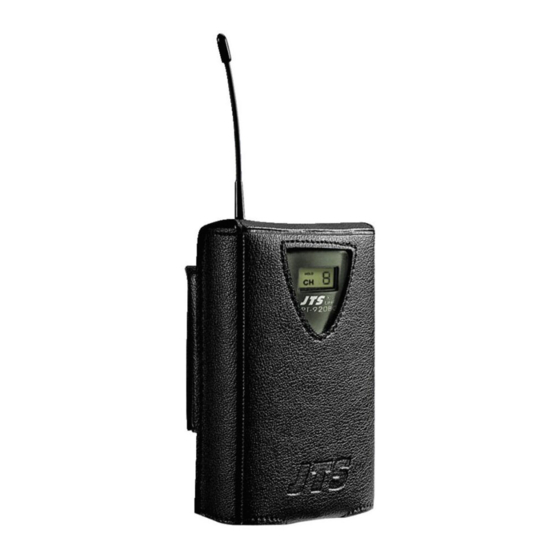 Monacor International JTS PT-920BG/5 Manual De Instrucciones