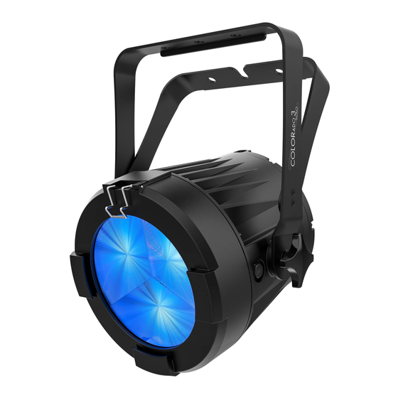 Chauvet Professional Colorado 3 Solo Guia De Inicio Rapido
