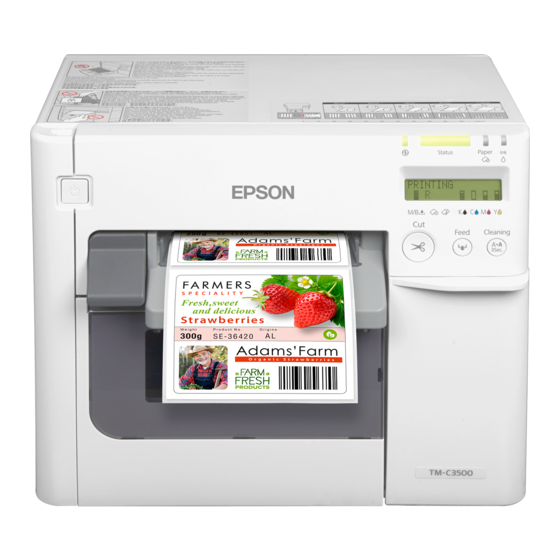 Epson TM-C3500 Guia Del Usuario