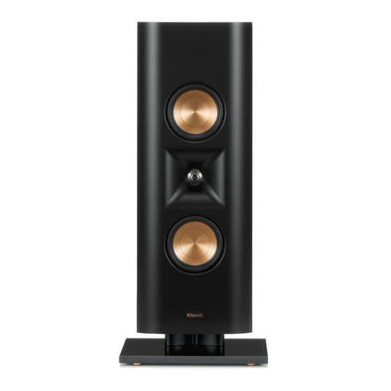 Klipsch RP-140D Manual Del Proprietário