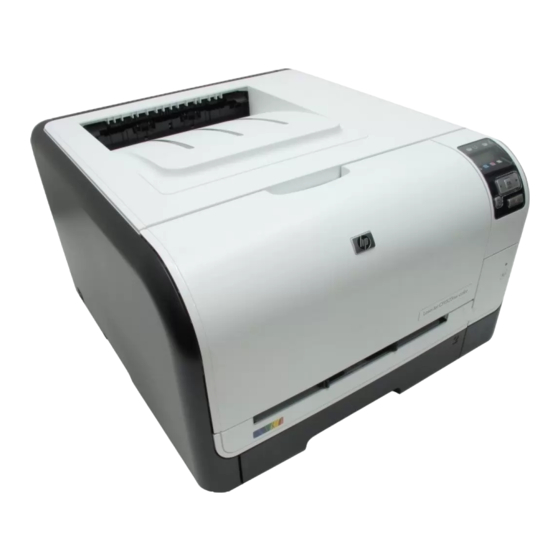 HP LASERJET PRO CP1525nw Guia De Instalacion