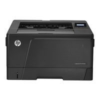 HP LaserJet Pro M706 Guia Del Usuario