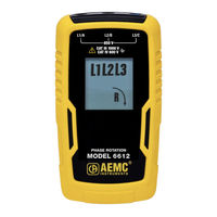 Chauvin Arnoux AEMC 6612 Manual De Usuario
