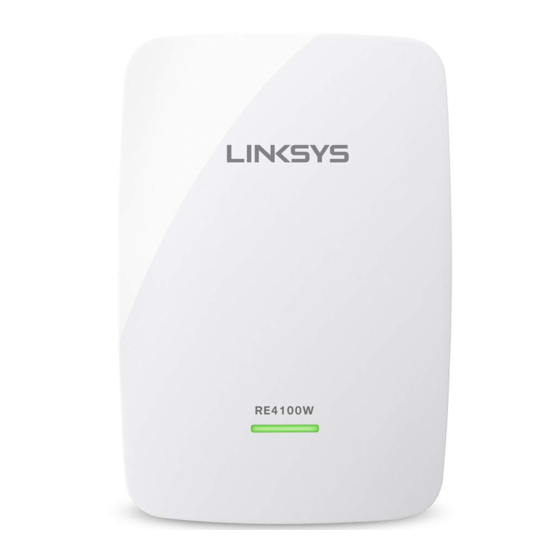 Linksys RE4100W Manual De Instrucciones